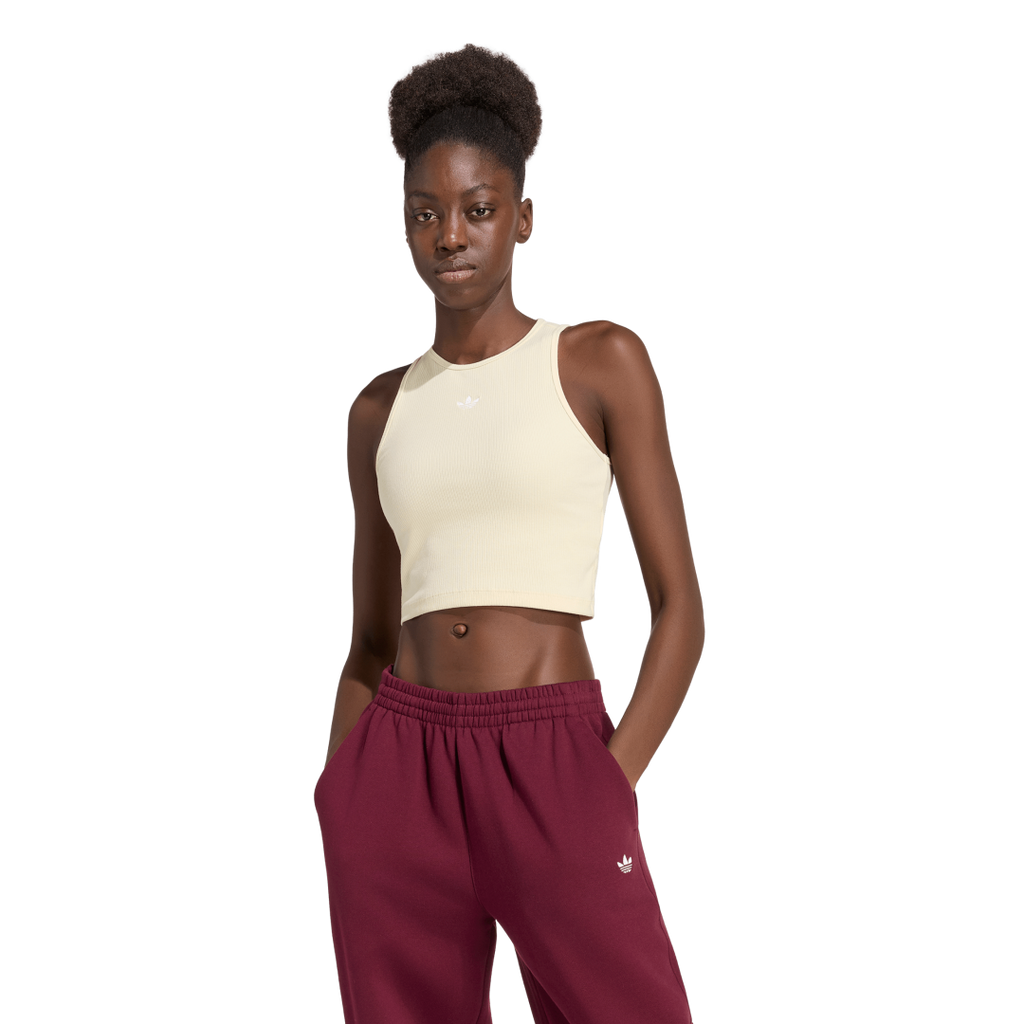 KT4747 Camiseta sin Mangas Essentials Acanalada adidas para mujer | GIK Streetwear