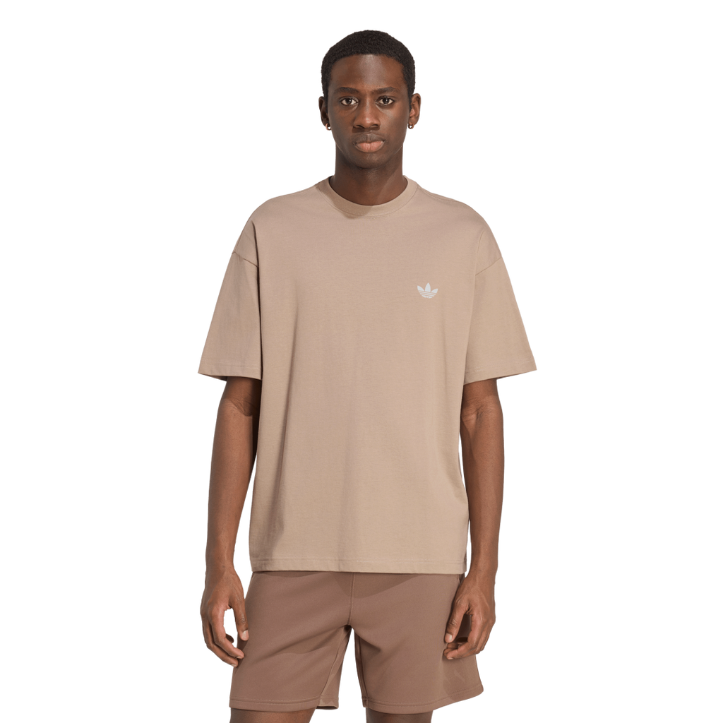 KX9128 Camiseta Trifolio Essentials Holgada Tejido Espaciador adidas para hombre | GIK Streetwear