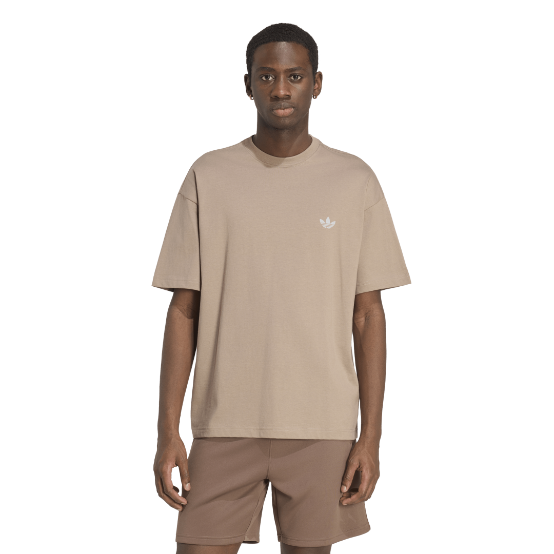 KX9128 Camiseta Trifolio Essentials Holgada Tejido Espaciador adidas para hombre | GIK Streetwear
